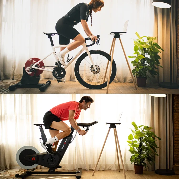 Rodillo o bici estática Rodillo y smart bike