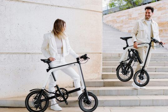 Bicicleta eléctrica plegable OSSBY GEO