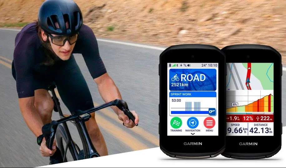 Ciclista Garmin 850 550
