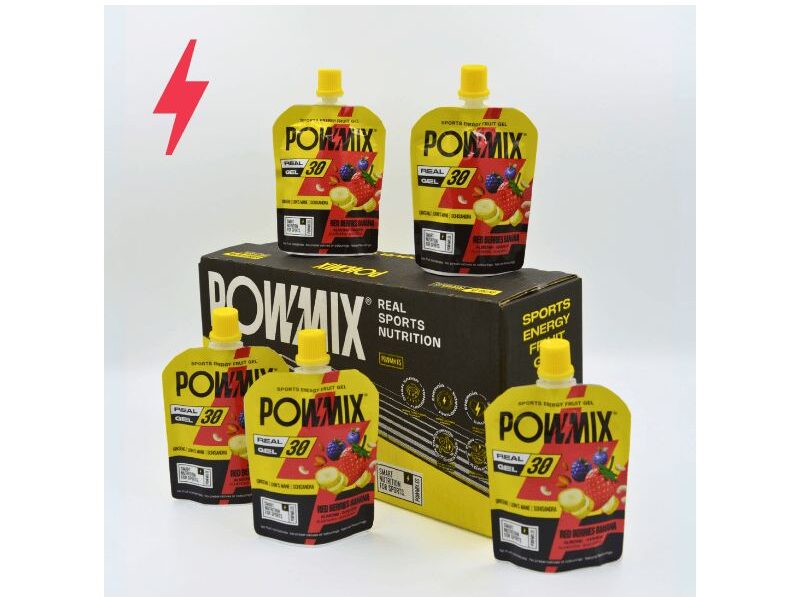 powmix real-gel-30-red-berries-banana
