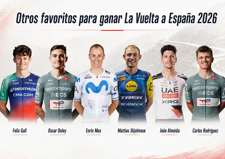 Otros favoritos Vuelta España 26